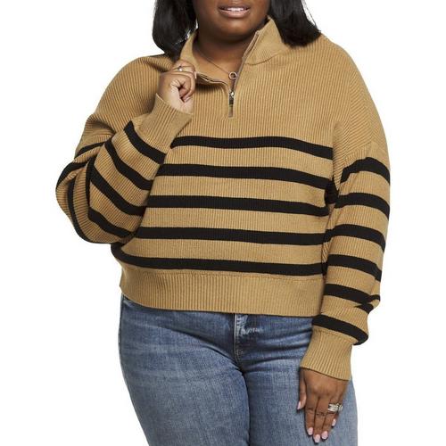 Women's Thread & Supply Plus Size Russell Long Sleeve 1/4 Zip - Primary Image