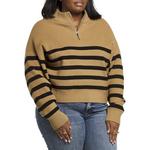 Women's Thread & Supply Plus Size Russell Long Sleeve 1/4 Zip - Thumbnail 2 of 4