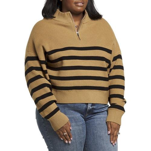 Women's Thread & Supply Plus Size Russell Long Sleeve 1/4 Zip - Primary Image