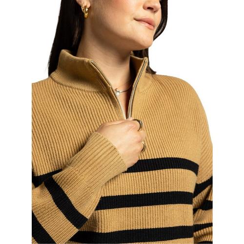 Women's Thread & Supply Plus Size Russell Long Sleeve 1/4 Zip - Primary Image