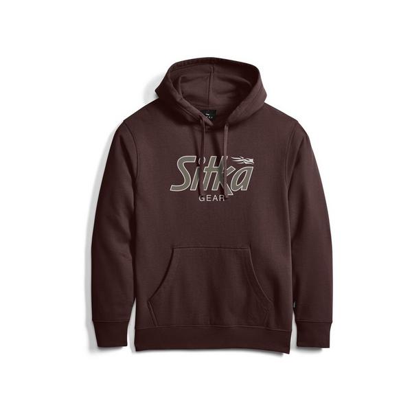 SITKA Men's  90s Script Logo Hoodie