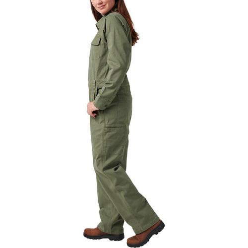 Women's Lucky Brand Long Sleeve Canvas Coveralls - Primary Image