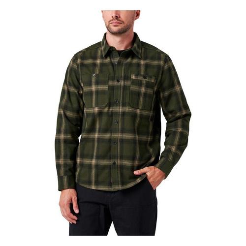 Men's Lucky Brand Workwear Hometown Yarn Dyed Plaid Long Sleeve Flannel - Primary Image