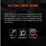 MTN OPS Yeti Mode High Stimulant Pre-Workout - Thumbnail 4 of 5