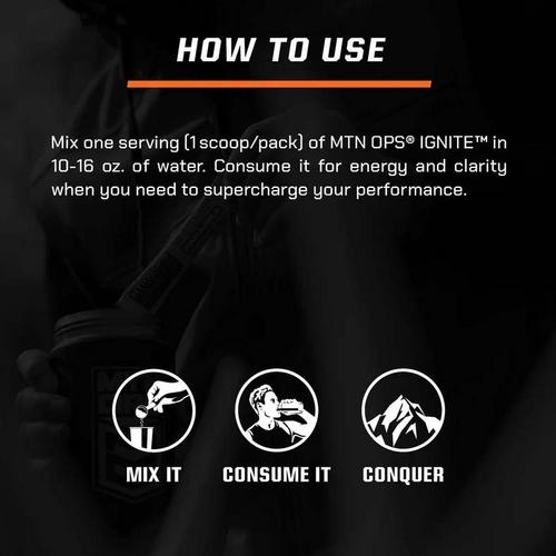MTN OPS Ignite Energy Supplement - Primary Image