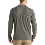 Men's Free Fly Bamboo Flex Pocket Long Sleeve T-Shirt - Thumbnail 2 of 2