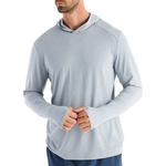 Men's Free Fly Bamboo Shade Long Sleeve Hooded T-Shirt - Thumbnail 1 of 3