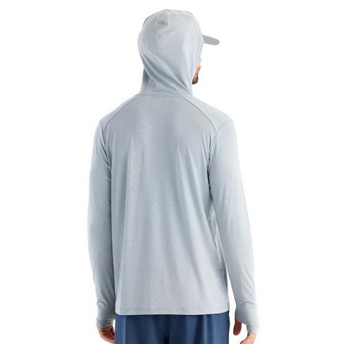 Men's Free Fly Bamboo Shade Long Sleeve Hooded T-Shirt - Primary Image