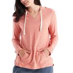 Women's Free Fly Bamboo Slub Long Sleeve Hooded T-Shirt - Thumbnail 1 of 3
