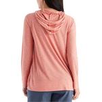 Women's Free Fly Bamboo Slub Long Sleeve Hooded T-Shirt - Thumbnail 2 of 3