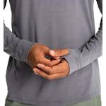 Men's Free Fly Elevate Lightweight Long Sleeve Hooded T-Shirt - Thumbnail 2 of 4