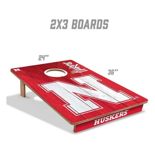 You The Fan Nebraska Cornhuskers 2x3 Cornhole Game - Primary Image