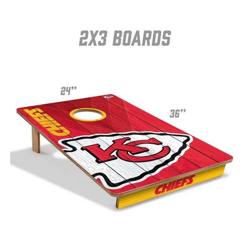 You The Fan Kansas City Chiefs 2x3 Cornhole Game - Primary Image
