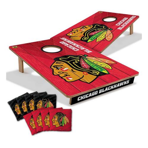 You The Fan Chicago Blackhawks 2x3 Cornhole Game - Primary Image