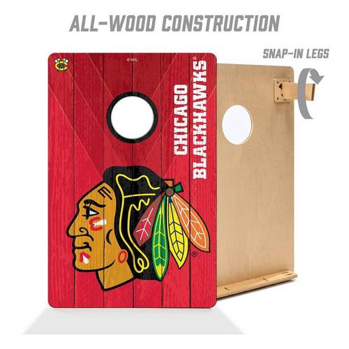 You The Fan Chicago Blackhawks 2x3 Cornhole Game - Primary Image