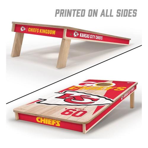 You The Fan Kansas City Chiefs 2x4 Cornhole Game - Primary Image