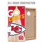 You The Fan Kansas City Chiefs 2x4 Cornhole Game - Thumbnail 3 of 6
