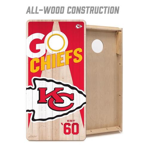You The Fan Kansas City Chiefs 2x4 Cornhole Game - Primary Image