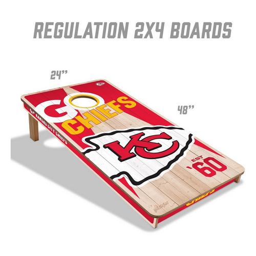 You The Fan Kansas City Chiefs 2x4 Cornhole Game - Primary Image