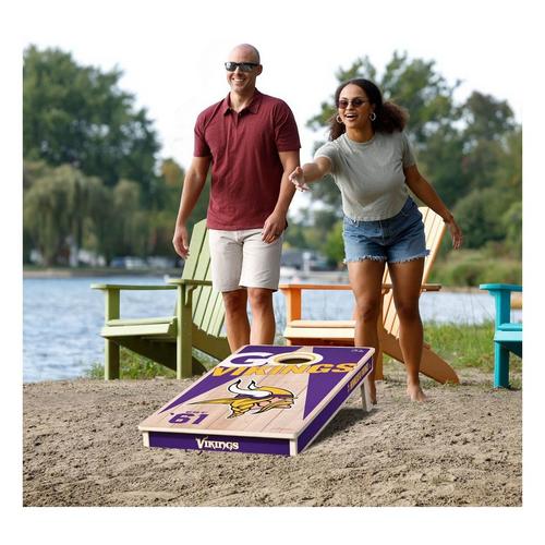 You The Fan Minnesota Vikings 2x4 Cornhole Game - Primary Image