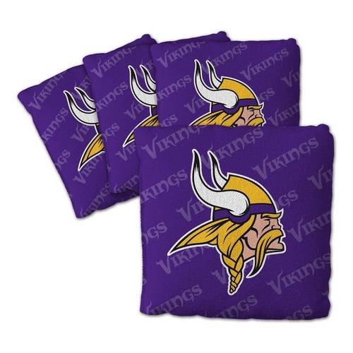You The Fan Minnesota Vikings 4-Pack Cornhole Bags - Primary Image