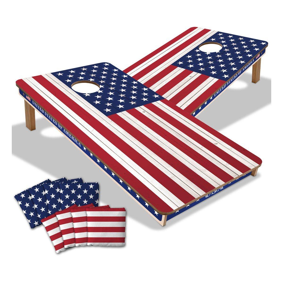 You The Fan USA Flag 2x4 Cornhole Board