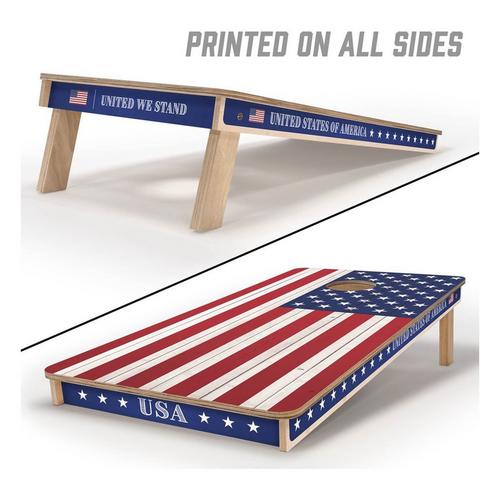 You The Fan USA Flag 2x4 Cornhole Board - Primary Image