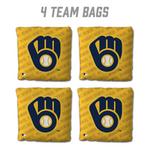 You The Fan Milwaukee Brewers 4-Pack Cornhole Bags - Thumbnail 2 of 6