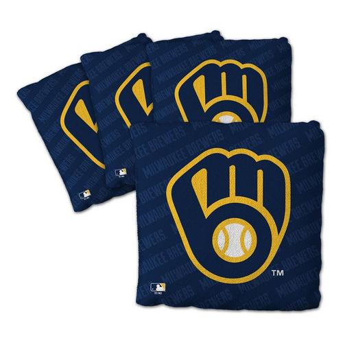 You The Fan Milwaukee Brewers 4-Pack Cornhole Bags - Primary Image