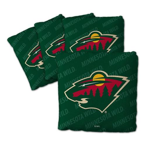You The Fan Minnesota Wild 4-Pack Cornhole Bags - Primary Image