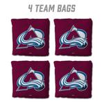 You The Fan Colorado Avalanche 4-Pack Cornhole Bags - Thumbnail 2 of 6
