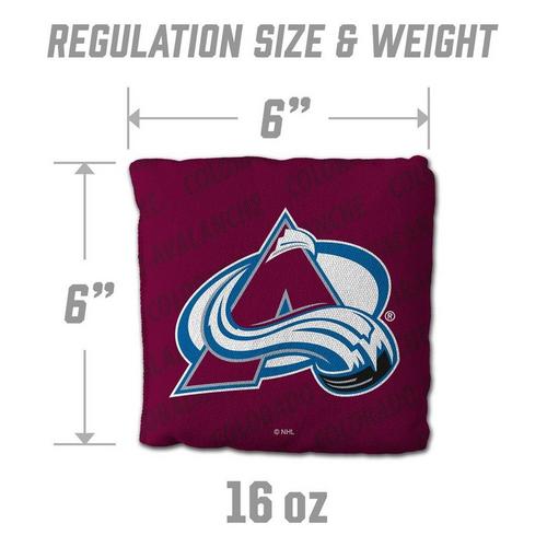 You The Fan Colorado Avalanche 4-Pack Cornhole Bags - Primary Image