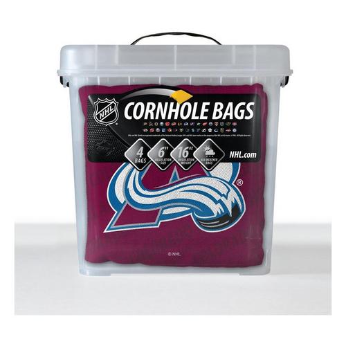 You The Fan Colorado Avalanche 4-Pack Cornhole Bags - Primary Image