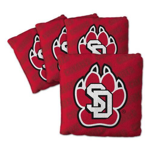 You The Fan South Dakota Coyotes 4-Pack Cornhole Bags - Primary Image