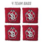 You The Fan South Dakota Coyotes 4-Pack Cornhole Bags - Thumbnail 2 of 6
