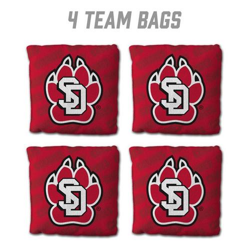 You The Fan South Dakota Coyotes 4-Pack Cornhole Bags - Primary Image