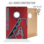 You The Fan Arizona Diamondbacks 2x3 Cornhole Game - Thumbnail 4 of 6