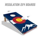 You The Fan Colorado Flag 2x4 Cornhole Game - Thumbnail 5 of 6