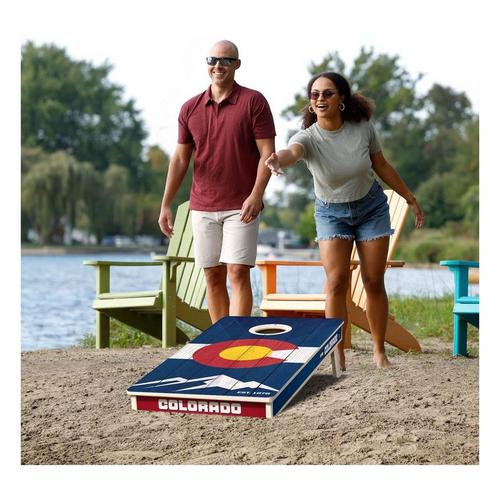 You The Fan Colorado Flag 2x4 Cornhole Game - Primary Image