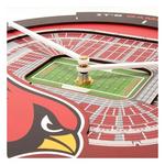 You The Fan Arizona Cardinals 3D StadiumView Clock - Thumbnail 3 of 5