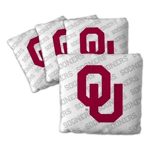 You The Fan Oklahoma Sooners 4-Pack Cornhole Bags - Primary Image