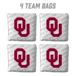 You The Fan Oklahoma Sooners 4-Pack Cornhole Bags - Thumbnail 2 of 6