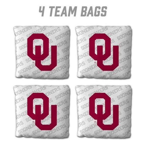 You The Fan Oklahoma Sooners 4-Pack Cornhole Bags - Primary Image