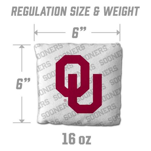 You The Fan Oklahoma Sooners 4-Pack Cornhole Bags - Primary Image