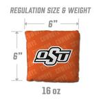 You The Fan Oklahoma State Cowboys 4-Pack Cornhole Bags - Thumbnail 3 of 6