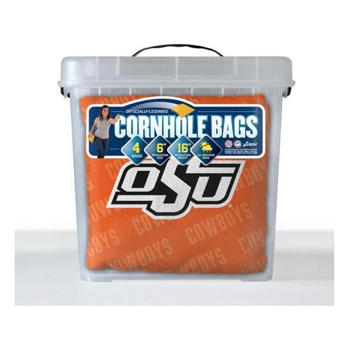 You The Fan Oklahoma State Cowboys 4-Pack Cornhole Bags - Primary Image