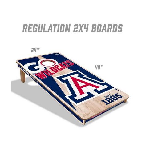 You The Fan Arizona Wildcats Est 1885 2x3 Cornhole Game - Primary Image