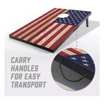 You The Fan Stars and Stripes USA 2 x 3 Cornhole Board - Thumbnail 3 of 6