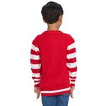 Kids' Tipsy Elves Santa's Close Up Ugly Christmas Pullover Sweater - Thumbnail 2 of 2