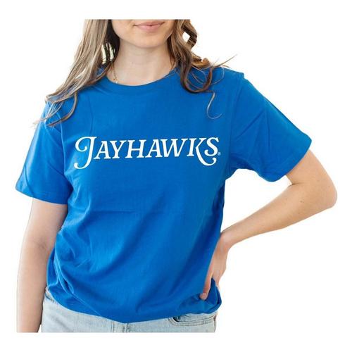 Gameday Social Women's Kansas Jayhawks Rafaella T-Shirt - Primary Image